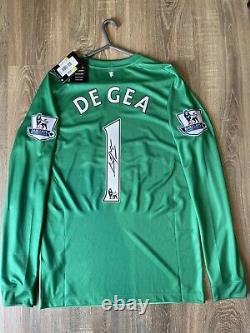 Manchester United 2014/15 Goalkeeper Shirt Brand New Adults(s)signed By 1 De Gea