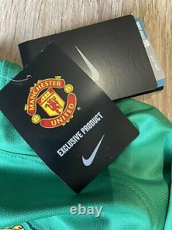 Manchester United 2014/15 Goalkeeper Shirt Brand New Adults(s)signed By 1 De Gea