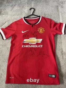 Manchester United 2014-2015 Signed Home Shirt