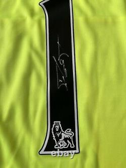 Manchester United 2015/16 Gk Shirt Player Issue New Adults(l) Signed By 1 De Gea