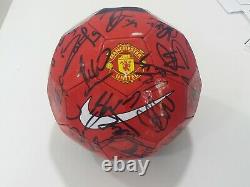 Manchester United 2016/17 Squad Hand Signed Ball Football