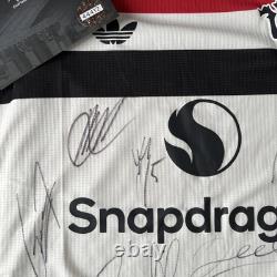 Manchester United 24/25 Third Shirt Signed by squad club COA