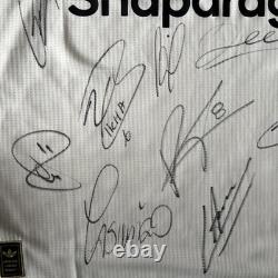 Manchester United 24/25 Third Shirt Signed by squad club COA