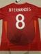 Manchester United 2425 Home Shirt Signed By Bruno Fernandes PHOTO PROOF