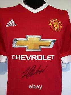 Manchester United Adizero Home Man Utd Shirt Signed Marcus Rashford