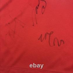 Manchester United Authentic Squad Signed Football Shirt Fellaini, Zaha Etc