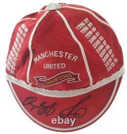 Manchester United Champions Honours Cap Signed By Ryan Giggs & Paul Scholes