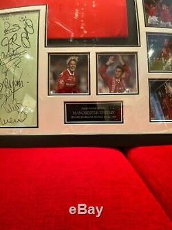 Manchester United Champions League 1999 Signed