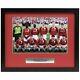 Manchester United Champions League Squad Picture Signed By Giggs, Neville & Butt