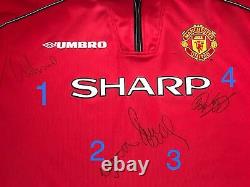 Manchester United Class Of 92 Signed Home Shirt