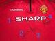 Manchester United Class Of 92 Signed Home Shirt