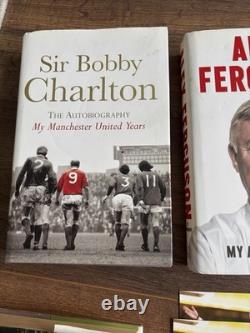 Manchester United Collection Signed Autobiography, Signed Postcard 1999-2000