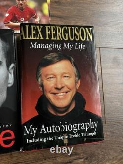 Manchester United Collection Signed Autobiography, Signed Postcard 1999-2000