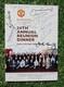 Manchester United Dinner Menu 2009 Signed By 15 Former Players Coa Rare Genuine