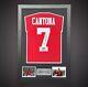 Manchester United Eric'The King' Cantona- Signed And Framed Shirt With Coa £299