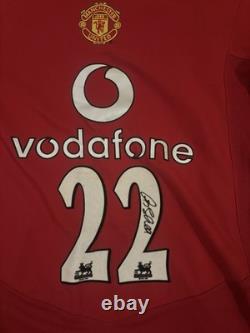 Manchester United FC Signed Football Shirt Large