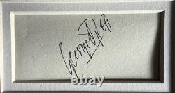Manchester United George Best Signed Framed 20 X 16 Double Mounted Display