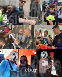 Manchester United Hand Signed 2008 Moscow CL FINAL Programme PSA QO Card + COA