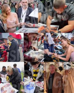 Manchester United Hand Signed 2008 Moscow CL FINAL Programme PSA QO Card + COA