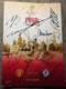 Manchester United Hand Signed 2008 Moscow Official Programme PSA QO Card + COA