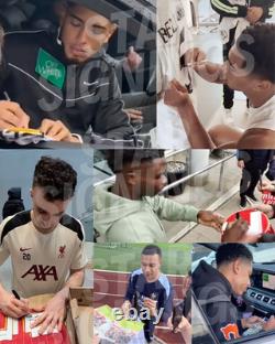 Manchester United Hand Signed 2008 Moscow Official Programme PSA QO Card + COA