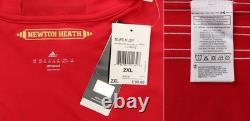 Manchester United Home Shirt Signed by 2017-18 Squad inc. Pogba & Rashford + COA