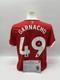 Manchester United Jersey Alejandro Garnacho Signed Autograph Adidas COA L