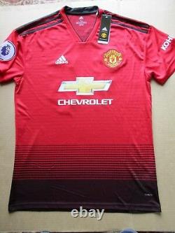 Manchester United Jesse Lingard Hand Signed 2018/19 Shirt Jersey Photo Proof