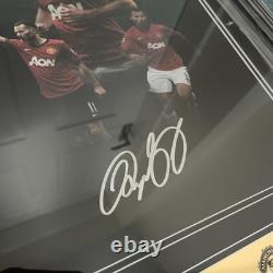 Manchester United Legends 7 Ryan Giggs signed photo. Framed. Certificate NEW