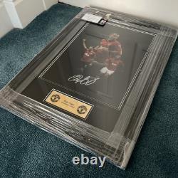 Manchester United Legends 7 Ryan Giggs signed photo. Framed. Certificate NEW
