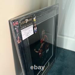 Manchester United Legends 7 Ryan Giggs signed photo. Framed. Certificate NEW