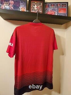 Manchester United Man Utd 2018/2019 Home Football Shirt Signed Nemanja Matic