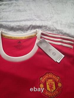 Manchester United Number 21 Home Man Utd Shirt Signed Edinson Cavani