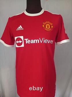 Manchester United Number 6 Home Man Utd Shirt Signed Paul Pogba