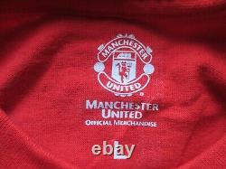 Manchester United Official Merchandise Paul Scholes Signed T-shirt Jersey -coa