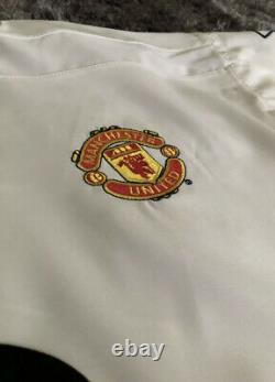 Manchester United Ole Gunnar Solskjaer Match Worn Signed Shirt