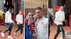 Manchester United Players Arrive At Old Trafford Autographs And Selfies Ahead Of Nottingham Forest