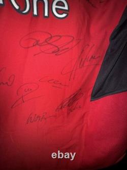 Manchester United Ronaldo Signed 2003 Shirt Nike Squad CR7 Sir Alex Ferguson