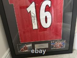 Manchester United Roy Keane Framed Shirt With Signature No COA