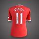 Manchester United -Ryan Giggs Hand Signed Football Shirt Number 11 £149