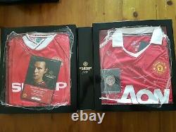 Manchester United Ryan Giggs Hero Commemorative Double Shirt Boxset Ltd Edition