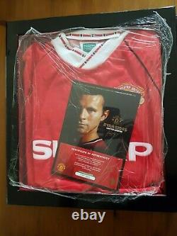 Manchester United Ryan Giggs Hero Commemorative Double Shirt Boxset Ltd Edition