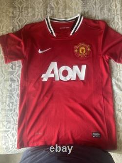 Manchester United Ryan Giggs No11 Signed Shirt