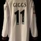 Manchester United Ryan Giggs Signed White Away Shirt 1998/2000 Retro Shirt