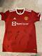 Manchester United Shirt 21/22 Home Shirt Signed By 11 Players With Club COA