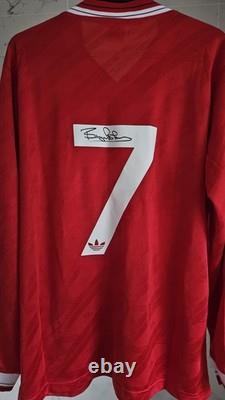 Manchester United Shirt Hand Signed By Bryan Robson