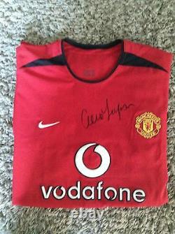 Manchester United Shirt SIGNED by SIR ALEX FERGUSON Man Utd