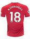 Manchester United Shirt Signed By Bruno Fernandes 100% Authentic With COA