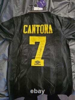 Manchester United Shirt Signed By Eric Cantona