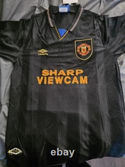 Manchester United Shirt Signed By Eric Cantona